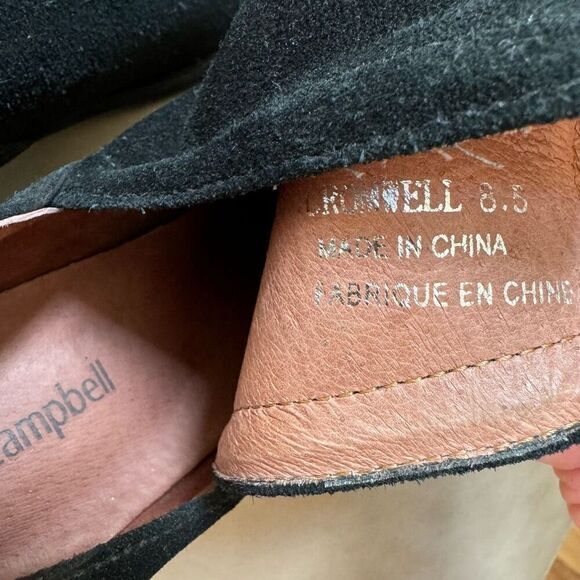 Jeffrey Campbell Cromwell Ankle Boot Pointed Women’s Size 8.5 Black Leather - Picture 8 of 9